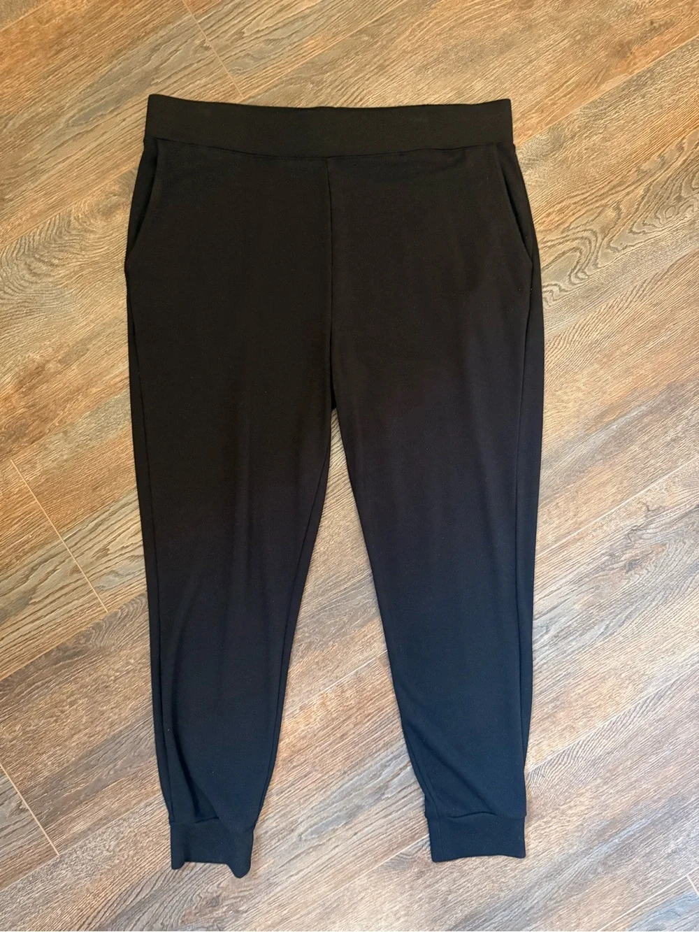 Matty M Black Pull-On Jogger Pants